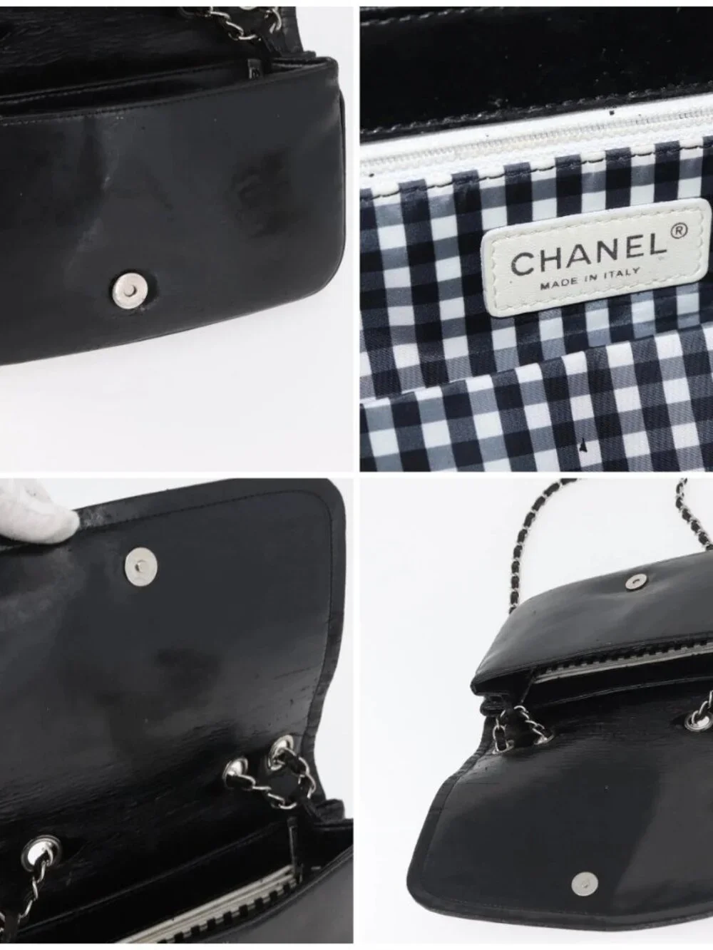 CHANEL brand	chanel color	black